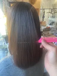 プレミアムストレート➕髪質改善cureトリートメント✨