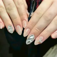 【オフあり】《🤎ワンカラー×ワンホン系/個性派系ネイルパーツ付け放題120h》⚠️オフ別途⚠️土日祝料金+￥500