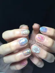 ハンド10本フルアートし放題✨ジェルオフ無料・ケア込