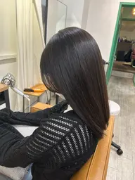 【🫶艶サラ🫶】カット+髪質改善ストレート+トリートメント