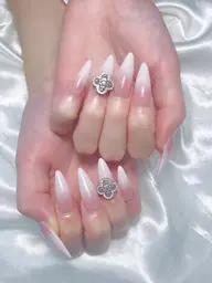 [チップ長さ出し]ミラー/フレンチ/グラデーション、オフ無し