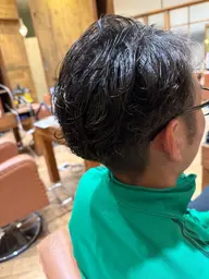 レディース、メンズパーマモデル