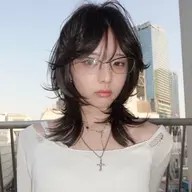 顔まわりカット+極上トリートメント🫧#レイヤーカット#ハッシュカット#ウルフカット#ボブレイヤー#外はねボブ