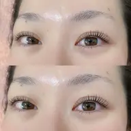 【まつ毛パーマ上下】【SISアイラッシュセット使用】