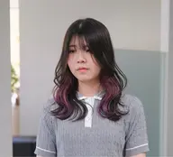 Ｗcolor🥭［ケアブリーチ１回（インナーカラー）＋うる艶カラー］