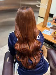 【おでかけ前にオススメ】コテ巻きヘアセット＋メイク💞