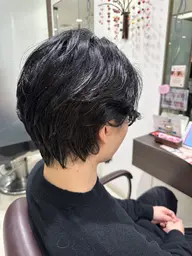 メンズカット+ベーシックパーマ