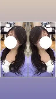 🪽🌟カット+透明感カラー+艶髪クイックトリートメント🌟🪽