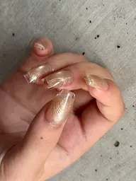 『クリアフレンチ✨』ベースをデザインにする場合+¥1,000🫧