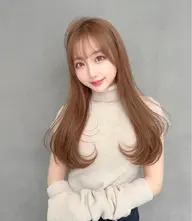 【ブリーチなしのダブルカラー🌷】ブリーチなしのダメージレスで理想の色に🎀カット➕ブリーチなしWカラー➕トリートメント