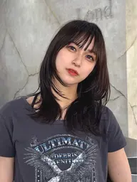 [🔴似合わせレイヤーカット🔴]💇カット+艶トリートメント🫧