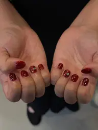 オフなしマグネットネイル