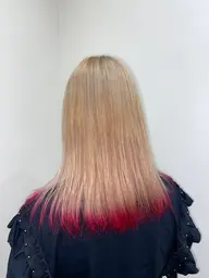 〰️ダブルカラー〰️🦄全頭ケアブリーチ&カラー🦄🍬リッチグロウトリートメント🍬