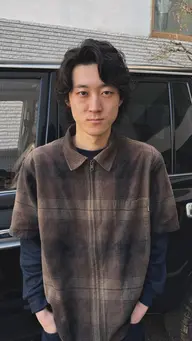 カット(フェード不可)＋パーマ