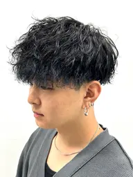 【再現性No.1👑】メンズカット+ツイストスパイラルパーマ/シャドウパーマ/フェザーパーマ