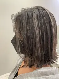 3Dハイライト+カット+システムトリートメント【今年大人気ハイライトカラー筋感バッチリ!!大人カラーに挑戦クーポン】