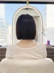 【🤍ボブ限定🤍】カット➕silkトリートメント🫧🩵【U30限定】【3センチ以上切れる方⭕️】