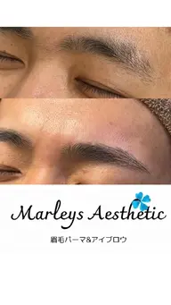 眉毛毛流れ矯正パーマ✖スタイリング