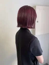 似合わせカット+髪質改善カラー+4stepトリートメント