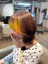 カット+ブリーチ+カラー