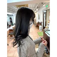 🍃就活生・学校、職場が厳しい方🌱カット+黒染めしない暗髪カラー+1stepトリートメント🍓