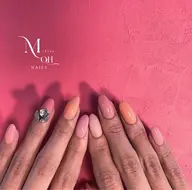 ジェルネイルオフコース(自店)ファイリング＋お爪周りのケア＋ネイルオイル/美容液仕上げ