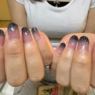 4/20限定✨オフ込ジェルネイル♬ ラメグラデーション🐾ネイルハンドモデル募集(※亀裂直し、長さだし不可)