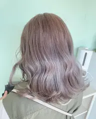 【ケアブリーチでダメージレス✨】ダブルカラー＋卵殻膜トリートメント🌟