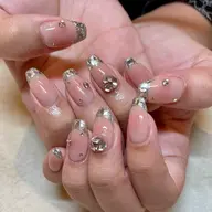 【ハンドジェル🩵人気No.1】アート10本付放題🎨ジェルオフ込🆓