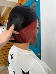 🎧デザインカラー【インナーカラー】＋カラー＋《潤い》トリートメント