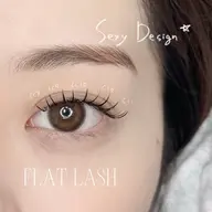 フラットラッシュ80本☁️  LED変更＋¥1,100可◎💡