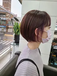 カット+イヤリングカラー✨💍(ケアブリーチ)+美髪トリートメント🎶