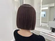 ✮*｡ﾟ【19時以降限定】✮*｡ﾟココアブラウンワンカラー＆無料ボブカット✂️モデル様募集