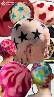 坊主wcolor✴️(cut + breach + design）メンズでもレディースでも⭕️