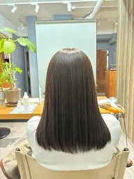 u24/レディース👧🏻‎/髪質改善縮毛矯正＋カット＋次回90%offクーポン✨️⚠️詳細確認お願いします！