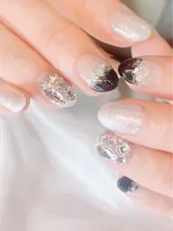 🌟【ハンドネイル】120分持ち込みデザインやり放題☆ 初回オフ無料！(アート2​〜​6本目安)