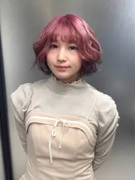 ［ミニモ限定🌷.·］ブリーチ + デザインカラー + トリートメント.•♥