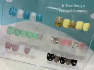 【オフなし】Jrネイリストフット 春&夏定額デザイン🌸🌺
