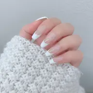 ハンドネイル フレンチネイル（オフあり）🌼¥990  口コミ記入で2回目以降も予約OK🙆🏽