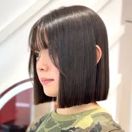 🫧ボブ限定🫧カット+地毛風ストレート＋選べるTR（ボブ縮毛矯正/髪質改善）