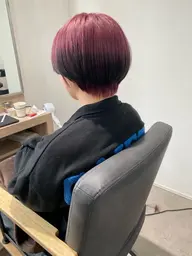 カット+ケアブリーチWカラー+トリートメント