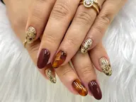 【ソフトジェルオフ込み】シンプルトレンドハンドネイル¥8030