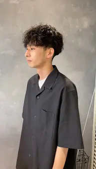 メンズカット+メンズトレンドパーマ