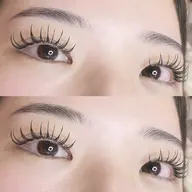 練習モデル🌸アンドヘルシー　マツエク＋パーマ　フラットラッシュ100本