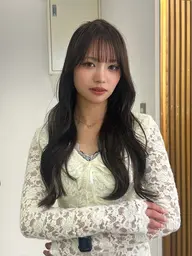 【人気No.2 ⋆౨ৎ˚⟡˖ ࣪】韓国風カラー+うる艶トリートメント