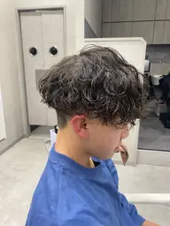 メンズカット＋ツイスパor波巻きパーマ
