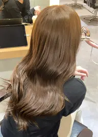 【ベースが暗い方へ💁‍♀️】🌙カット＋ブリーチなしダブルカラー🌙