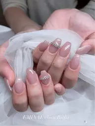 【ハンドorフット】2本デザインやり放題+ストーン10個付き 持ち込みデザイン🩵シンプルコース🩵オフ込み