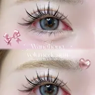 【モデル】パリジェンヌ＆ワンホンマツエク🇨🇳100～120本