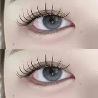 《定番人気✨持ちの良さ◎マツエク/まつげエクステ》🤍フラットラッシュ80本🩶